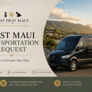 West Maui Transportation Request experience overview