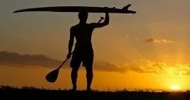 Stand up paddleboard rental with various board types