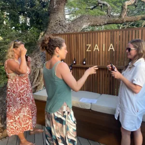 Bottles of custom fragrance inspired by Kauai's natural scents